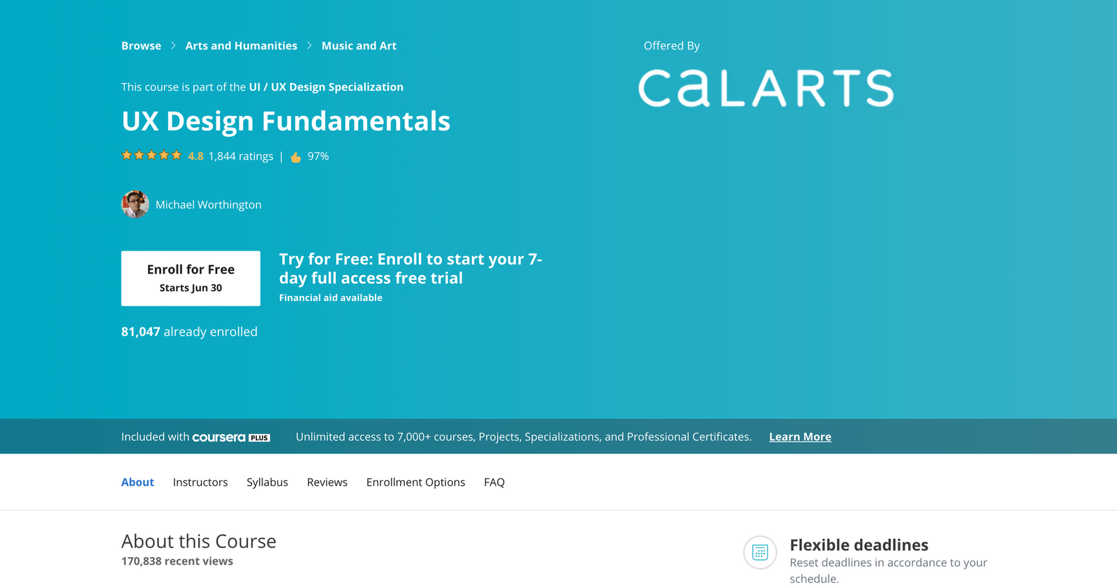 ux fundamentals course 